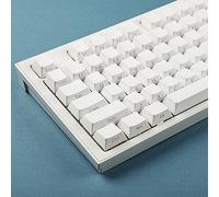 134 blanco PBT doble disparo luz lateral brillo a través de la tecla retroiluminada translúcida para teclado mecánico 108 104 96 87 84 68 61 MX