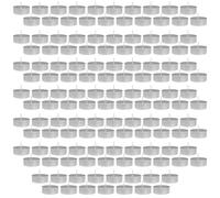 135 piezas de recipientes para velas reutilizables / 3,8 x 1,4 cm / vasos para fundir velas, portavelas para calentadores, vidrio para calentadores, kit de velas DIY, decoración para bodas, decoración