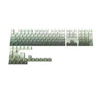 136 Capas de teclas de retroiluminación de impresión lateral de doble disparo PBT compatible con teclados mecánicos de estilo MX para 108 96 87 80 84 68 64 61 Diseños de teclas(SONGHAI-OEM SIDE)