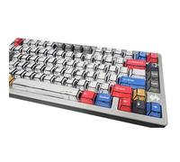 136Keys - Teclas de luces mixtas personalizadas, sublimaciones de tinta, cubiertas de teclas para teclados mecánicos