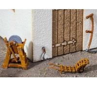 13723 Noch Ho Set 4 Herramientas Colección Heno Escala 1:87 Tecnología 3D