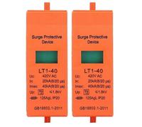 (1383) 2 protectores contra sobretensiones, dispositivo de protección contra sobretensiones, equipo