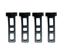 1383858 1377600 1358343 4PCS Goma de sujeción for Guardabarros Trasero, Adecuada for Scania Recambio