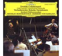 139 044 MSTISLAV ROSTROPOVICH Dvorak Cello Concerto/Tchaikovsky Rococo vinyl LP