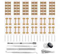 139 Pzs Uñas Encarnadas Pies Corrección Kit, Parches Para Uñas Encarnadas, Tiras De C Para Ingrown Toenail Treatment, Soporte Curvo para Uñas de los Pies, para Tratamiento de Cuidado de Los Pies
