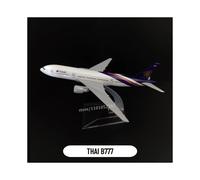 (139.THAI B777) Réplica de avión de metal a escala 1:400, 15 cm, Bangkok Asia, aerolínea, avión de aviación
