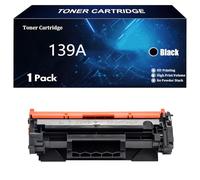 139A W1390A (con Chip) Compatible con Cartucho Tóner para HP 139A 139X W1390A W1390X LaserJet Pro 3002dw 3002dn 3002 MFP 3102fdn 3102fdw 3102,Black-1 Pack
