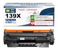 139X W1390X ( 139A W1390A ) Tóner Cartucho [con Chip] Alto Rendimiento 4000 páginas Compatible para HP LaserJet Pro 3002dw 3002dn LaserJet Pro MFP 3102fdn 3102fdw Impresora