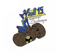 13cm x 10,8 cm para Vault.15 Cabaret Burlesque Pin Up coche pegatina vinilo coche