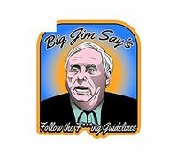 13cm x 11,4 cm para Big Jim dice impermeable Anime tabla de surf VAN coche pegatinas Anime