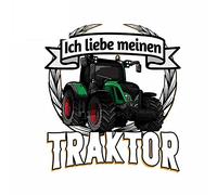 13cm x 11,7 cm para Ich Liebe Meinen Traktor impermeable coche pegatina Graffiti calcomanía personalidad