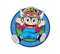 13cm x 12,5 cm para Arale Jump Car Stickers VAN Maleta Fine Bumper Decal Tuning
