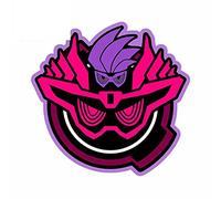 13cm x 12,7 cm para Kamen Rider Ex aid coche camión calcomanía parachoques ventana vinilo