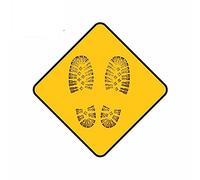 13cm x 12,8 cm para huella de diamante, pegatinas para coche, oclusión, arañazos, calcomanía para refrigerador, tabla de surf, motocicleta