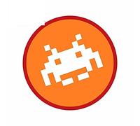 13cm x 12,8 cm para Space Invader Retro Graffiti coche pegatina impermeable calcomanía DIY Graffiti