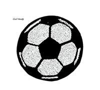 13cm x 13cm Car Styling Car Sticker Impermeable Calcio Soccer Foot Football Pallone Parachoques Puertas