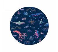 13cm x 13cm criaturas del mar profundo tanque de combustible CapDecal reparación coche pegatinas adecuadas para VAN