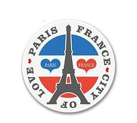13cm x 13cm FRANCIA CIUDAD DEL AMOR PARIS Vinilo Pegatina Casco Parachoques Laptop Car Styling