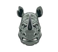13cm x 29,8 cm para cabeza de rinoceronte feroz pegatinas de coche motocicleta vinilo JDM parachoques maletero