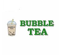13cm x 4,7 cm para Bubble Tea Food Fair Restaurant Sign Funny Car Stickers Vinyl