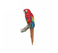 13cm x 5,5 cm para Scarlet Macaw Parrot Tropical Bird Car Stickers vinilo protector solar RV