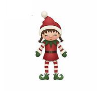 13cm x 6,1 cm para Navidad, pegatinas finas para coche, calcomanía para maletero, protector solar resistente al agua para oclusión y arañazos