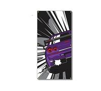 13cm x 6,7 cm para The Purple One Personality Decal Creative VAN Car Stickers DIY