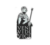 13cm x 6,8 cm para Veni Vidi Vici Julius Caesar pegatinas de coche a prueba de arañazos aire
