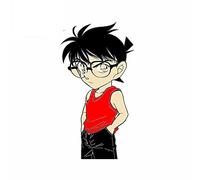 13cm x 7cm para Detective Conan motocicleta coche pegatinas DIY gráficos calcomanía tabla de surf impermeable adecuado
