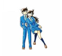 13cm x 8,4 cm para Detective Conan motocicleta coche parachoques ventana pegatinas impermeable moda DIY
