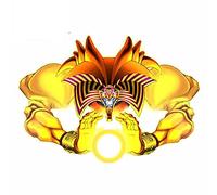 13cm x 9,4 cm para Exodia Mighty Power calcomanía maletero refrigerador dibujos animados coche pegatinas impermeable