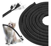 13mm x 3m Expandible Trenzada Funda Cables, Proteja Al Perro Gato de Los Cables de Masticación, Manguito de Cable Auto-Cierre, Cubre Cables Organizador Manguito, Auto-Cierre Ocultar Organizador Cable