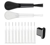 13pcs Charging Port Cleaning Brushes Kit Anti Dust Cap Cover Port Plugs Protector Cleaning Brush For Headphones Phone Speaker