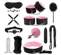 (13PCS) foam shaft roller wolf tooth stick yoga suministros foam shaft muscle relaxation roller shaft slim leg massage shaft yoga columnB34-01 (Rosa)
