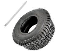 13X5.00-6 Lawn Mower Tire, Riding Lawn Tractor Front Tire with 12 Inch Tire Iron, Replacement Heavy Duty Garden Lawnmower Tire for Turf Golf Cart, Tubeless(13x6.50-6)