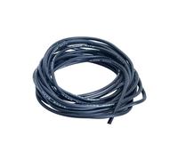 14/16/18/20/22/24/26/28/30 AWG Silicone Electric Wire 10meter/33ft- Soft, Flexible Tin-Copper High Temperature Resistant(Black,10M_24 AWG)