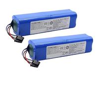 14.4v / 14.8v 5200mAh Rechargeable Li-ion Battery,Compatible For ，Compatible For Narwal，,J3 J4 YJCC012 YJCC015 Robot Vacuum Cleaner Pack(2pcs)