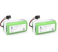 14.4V 2600mAh Li-Ion Batería de Reemplazo para Conga Excellence 950 990 1090 1790 1990 Ecovacs Deebot N79 N79S DN622, Eufy RoboVac 11,11S,12,15C 15T,30,30C,35C, IKOHS NETBOT S14 S15 (Paquete de 2)