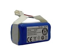 14.4V 2600mah Rechargeable Lithium Battery,Compatible For ，Compatible For Ilife，,A4s A6 V7s Plus A9s W400 Robot Vacuum Cleaner M26-4S1P B(3500mAh)