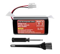 14.4V 3200mAh Li-Ion Batería para ILIFE A4S Robot, A4、A4S Pro、A6、A7、A9、A10、V3x, V7、V7s Plus、V7 Pro、W400、W400s、W450 Robot de Barrido (batería de Enchufe Plug 5557 2P)