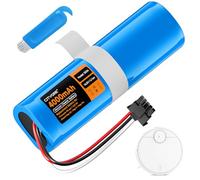 14.4V/4000mAh Li-Ion Batería de Repuesto para Proscenic M6 Pro, Proscenic LDS M7, para Xiaomi Mop 2S/ Mop P/Mop Pro, para Xiaomi Mijia STYTJ02YM, XMSTJQR2S Robot Vacuum Batería