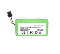 14.4V 4Ah Replacement Lithium Battery,Compatible For Conga,Compatible For Ecovacs,N79 N79S DN622,30 35C(4000mAh)