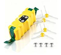 14,4V 5000mAh Batería para iRobot Roomba, Powtree NiMH Batería de Repuesto para Roomba R3 500 600 800 Series 510 530 532 535 540 550 560 562 570 580 620 630 650 660 760 760 790 780 880 900