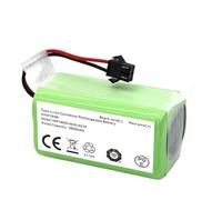 14.4V Rechargeable Battery 3500mAh,Compatible For Deebot,N79 N79S N79W DN622 And,Compatible For RoboVac,11 11S 15C 25C 30C 35C(3000mAh)
