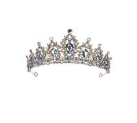 14.5 * 3cm Pearl Crystal Bridal Crown para boda tiara princesa reina corona diadema nupcial para niñas para mujeres