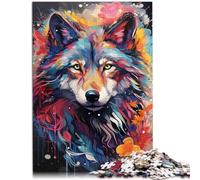 14.96" x 20.47", Rompecabezas para adultos, juego práctico, lupa, 1000 piezas, con cartel y ficha de preguntas y respuestas surtidos