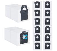 14 Bolsas de Recambio L10s Ultra Gen 2/L10s Pro Ultra Heat/D10 Plus Gen 2/X40 X50 Ultra Complete, 3L Gran Capacidad Bolsas de Polvo Compatibles Mova P50 Pro Ultra/E30 Ultra/V50 Ultra