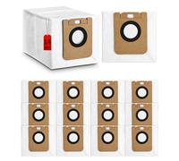 14 Bolsas de Repuesto Aspiradoras Compatibles con Dreame D10 Plus / D10s Plus / L10 Plus,Accesorios Bolsa de Polvo para Dreame D10 Plus / D10s Plus / L10 Plus Automáticas Aspirador