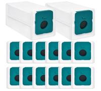 14 bolsas VCA-ADB952 para Samsung Bespoke Jet VCA-ADB95, Bespoke Jet Pro aspiradora de mano con batería Clean Station, 2,5 L de gran capacidad bolsa Clean Station piezas de repuesto