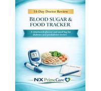 14-Day Blood Sugar & Food Tracker: Doctor Review Glucose Log Book for Diabetes & Prediabetes
